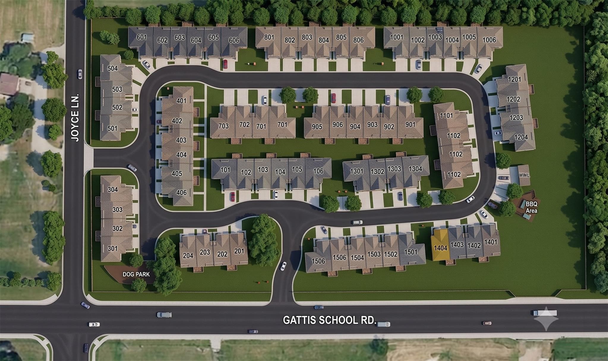 2600 Gattis School Rd #301-304